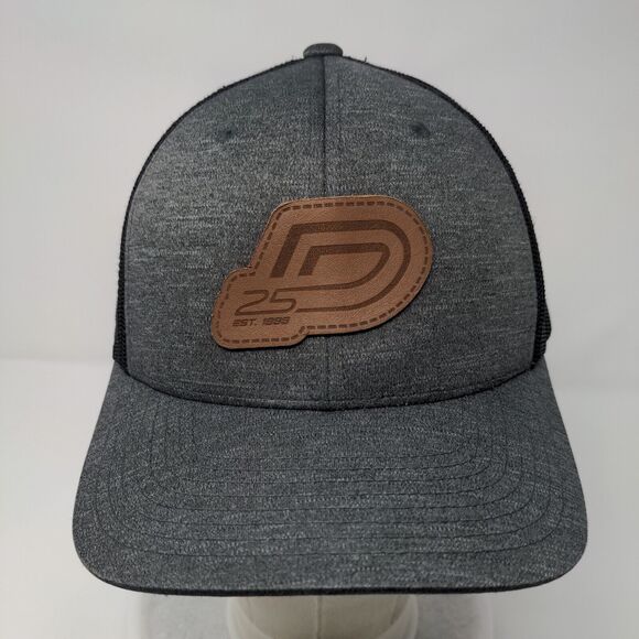 D25 Est. 1999 Snapback Trucker Hat Gray One Size Adjustable Mesh Back Team 365 - Picture 2 of 9